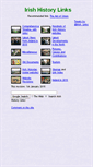 Mobile Screenshot of irishhistorylinks.net